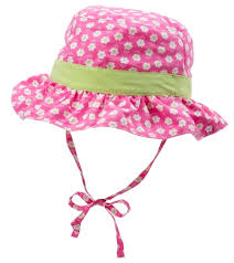 I Play By Green Sprouts Girls Classic Reversible Ruffle Bucket Hat Baby Toddler At Swimoutlet Com