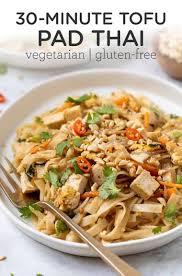 Easy Tofu Pad Thai 30 Minutes Simply Quinoa Recipe Pad Thai Tofu Pad Thai Tofu