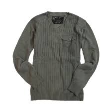 Marc Ecko Mens V Neck Cadet Knit Sweater Mens Apparel
