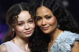 It's very hard to find a quiet spot. Thandie Newton Hits Red Carpet With Lookalike Daughter Nico 14 For Dumbo Premiere Irish Mirror Online