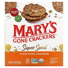 Mary S Gone Crackers Super Seed Crackers Everything 5 5 Oz 156 G