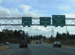 I 5 North Seattle I 5 South Portland Wa 16e To S 38th St Tacoma Mall Tacoma Narrows Bridge Tacoma Washington Washington