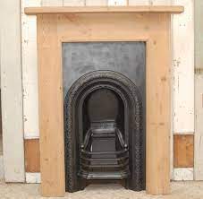 Visit our website for more unique surrounds and insertswww.heritagefireplacecentre.com. Fc0038 Victorian Cast Iron Bedroom Fire Insert And Pine Surround