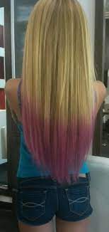 Pin By Hair And Beauty Tips On Hairstyles For Long Hair Pink Blonde Hair Dip Dye Hair Colored Hair Tips
