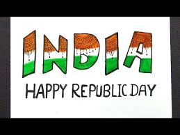 Republic Day Special Stylish Letter Writing Republic Day Lettering Stylish Youtube In 2020 Stylish Letters Lettering Republic Day