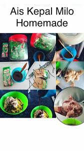 Cik dadida 5 months ago. Mingguan Wanita Resepi Ais Kepal Milo Homemade Tengah Facebook