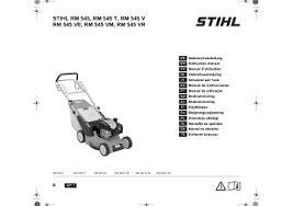 STIHL RM 545 T Robust petrol lawn mower Instruction manual | Manualzz
