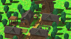 Live scale models, point sampled, low quality but fast. Voxel Village Erisdue