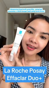 La Roche Posay Effaclar Duo+ Moisturizer cocok buat kulit yang oily, yang  lagi jerawatan dan pass banget buat yang acne prone skin! 🥰😍😘  #larocheposay #larocheposayeffaclarduo #larocheposaymoisturizer ...