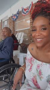 Visiting my dad who is in a rehabilitation facility. He cried for me to  come visit. Took me 7 hrs because the interstate was shut down foe 3 hrs  due to an accident… all for me to be there for 45 ...