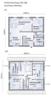 Einfamilienhaus Grundriss 130 Qm Mit Kruppelwalmdach Gaube 4 Zimmer Erdgeschoss Kuche Offen Ohne Einfamilienhaus Haus Grundriss Grundriss Einfamilienhaus