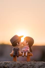 Love The Eternal Kiss Is When You Close Your Eyes And Feel The Sunset Cute Love Wallpapers Love Couple Wallpaper Cartoons Love