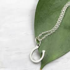 Maybe you would like to learn more about one of these? Sterling Silver Horseshoe Necklace Personalised Necklaces By Silvery