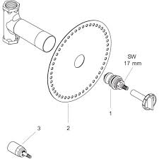 Griff, hülse, rosette, umsteller, funktionsblock (nicht enthalten: Hansgrohe Unterputz Duscharmatur Montageanleitung