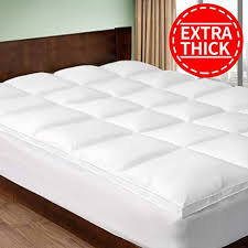 Chokit Extra Thick Cal King Mattress Topper Cooling Cotton Mattress Paover 400 Tc Pillow Top Construction 8 21 In 2020 Cal King Mattress Mattress Pad Cover Mattress
