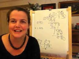 11+ Long division of money