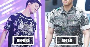 Member of kpop group 2pm. taecyeon enlisted in the south korean military on september 4, 2017 and was discharged on may 16, 2019. Recent Photos Of 2pm Taecyeon In Army Show His Drastic Body Transformation