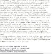 Foldamer Research Proposal Example Research Paper Research Proposal Research Proposal Example