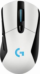 Best Buy Logitech G703 Wireless Optical Gaming Mouse With Rgb Lighting White 910 005135 Gaming Mouse Best Ergonomic Mouse Logitech