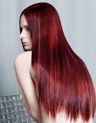Consider lighter rose hues on top and cherry red hair color shades on the bottom. 49 Of The Most Striking Dark Red Hair Color Ideas