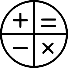 Icon social media instagram circle. Download Calculator Calculation Business Math App Comments Singapore Flag Icon Black And White Full Size Png Image Pngkit