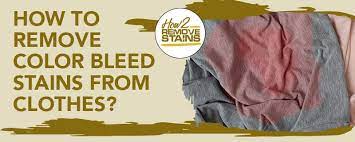 Gently swirl the floss in the water and leave it to soak for fifteen minutes or so. How To Remove Color Bleed Stains From Clothes Detailed Answer