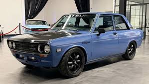 Image result for Nissan Blue 1959 Datsun