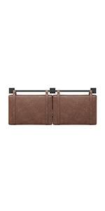 Nathan james harlow wall mount faux leather or fabric upholstered headboard, adjustable height vintage brown straps with black matte metal rail harlow, designed as a upholstered headboard, can also hang behind a bench or a set of stools in your dining or entryway to add softness and style. Amazon Com Nathan James Harlow Wall Mount Faux Leather Or Fabric Upholstered Headboard Adjustable Height Vintage Brown Straps With Black Matte Metal Rail Full Queen Gray