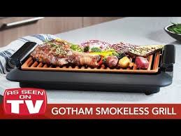 Gotham Steel Smokeless Grill Safely Barbecue Indoors Grilling Indoor Grill Recipes Recipes
