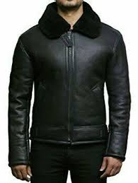 Brandslock Men S Aviator Ginger Brown B3 Real Shearling Sheepskin Leather Bomber Flying Pilot Jacket Leather Jackets Online Sheepskin Jacket Leather Jacket Men