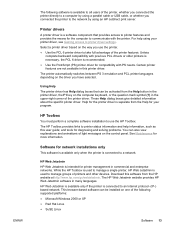 For whatever reason i had to specify the ip for the printer. Hp Color Laserjet 2550 Toolbox Download