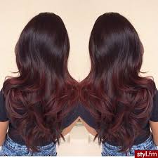 Black To Dark Red Ombre Subtle I M Doing This As Soon As My Hair Gets Long Enough Balayage Hair