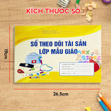 Sổ Theo Dõi Tài Sản Lớp Mẫu Giáo, Tài Sản Nhóm Trẻ Khổ A4 | Shopee Việt Nam