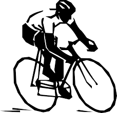 Bike Helmet Clipart Black And White Bike Rider By Steren Bike Rider Silhouette On Openclipart Bike Race Poster Bike Art Bike Rider