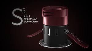 S3 Fire Rated Downlight Video Downlights Led Color Lighting Solutions