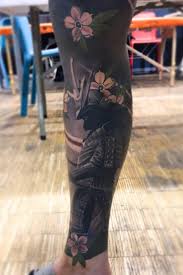 (tribal, hình nhật mảng lớn. Tattoo Uploaded By Christopher Henriksen Samurai And Cherry Blossoms Tattoodo Wearesorrymom Killerinktattoo Inkjecta 884225 Tattoodo