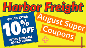 Grab verified harbor freight coupons for up to 50% off your order at harborfreight.com. Harbor Freight Coupons August 2020 10 Off Everything No Exclusions Youtube