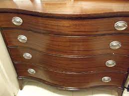 Check spelling or type a new query. Curved Front Wood Dresser With Nickel Pulls