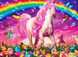 Unicorn wallpapers for free download. Rainbow Unicorn Desktop Wallpaper