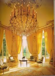 Salon Hotel De Matignon Paris Glamorous Room Parisian Interior Chandelier
