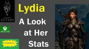 Skyrim (mods) - Mercy - Lydia: A Look at Her Stats - YouTube