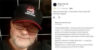 A chippy owner is lashing out at negative Google reviews