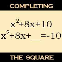 More examples of completing the squares. Risk Your Quadratic Skills Webmaths