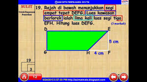 By share with me 31318 views. Tahun 6 Ruang Luas Kawasan Berwarna Kbat Youtube