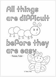 All kids like to play with their sisters and brothers and do fun stuff. Growth Mindset Coloring Pages Immediate Download