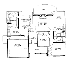 Ranch house plans tend to be simple, wide, 1 story dwellings. 3 Bedroom Bungalow House Plans Beautiful 3 Bedroom Bungalow Designs For Hall Kitchen Bedroom Model Inte Bungalow House Plans House Floor Plans Shop House Plans