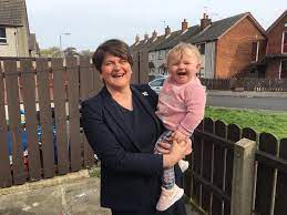 Northern ireland first minister arlene foster has been awarded £125,000 in damages after a defamatory tweet by tv presenter dr christian jessen. Arlene Foster Wewillmeetagain On Twitter Happy In Donaghadee This Morning