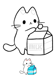 From parents.com parents may receive compensation when you click through and purchase from links contained on this website. Kawaii Kitten With Milk Packet Coloring Page Kids Printable Coloring Pages Cool Coloring Pages Cute Coloring Pages