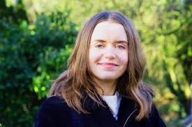 Becky`s got blue eyes. stock photo. Image of attractive