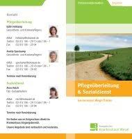 0281 1 06 36 00 Image Broschure Haus Kiek In Den Busch Ev Krankenhaus Wesel